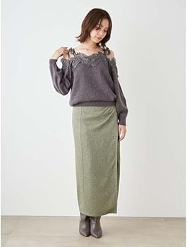 Amazon | [スナイデル] レーストリミングオフショルプルオーバー