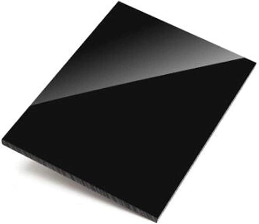 Amazon.co.jp: アクリル板、黒光沢プレキシガラス板、耐熱性、変形し