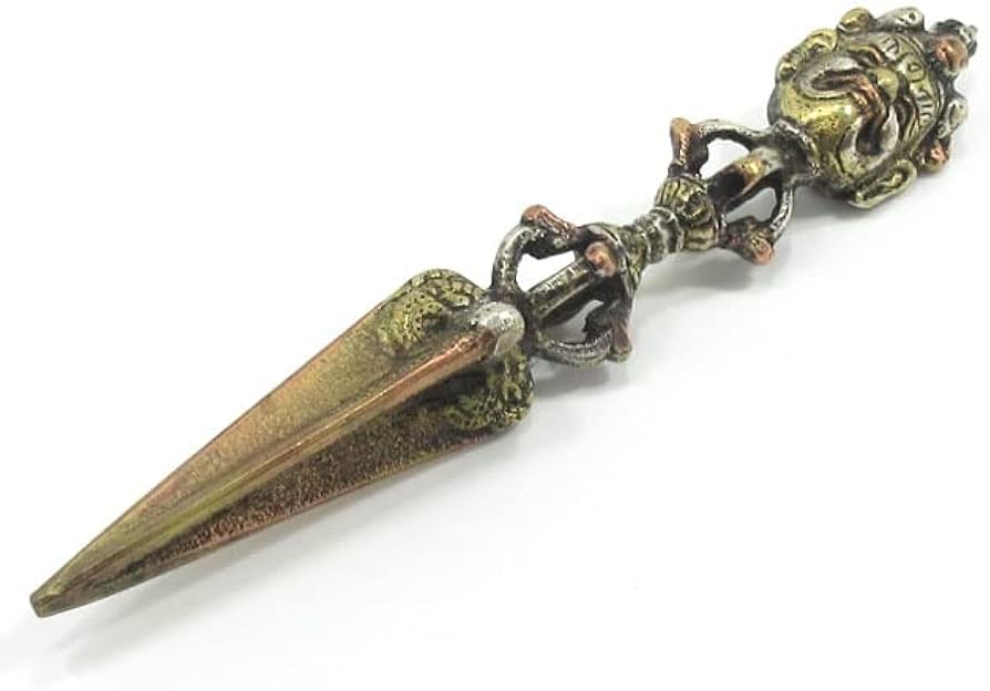 Amazon｜密教法具 独鈷杵 プルパ ブルパ 長さ約17cm 五鈷杵