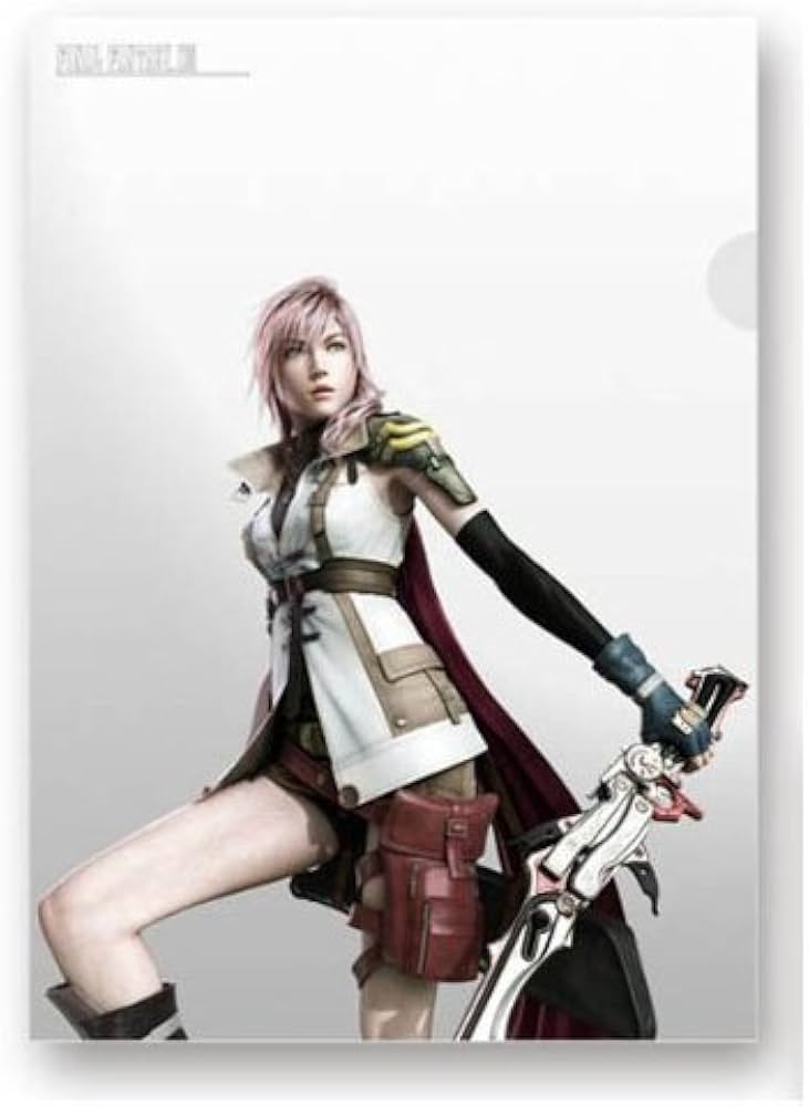 Amazon.co.jp: FINAL FANTASY XIII クリアファイル ライトニング : ホビー