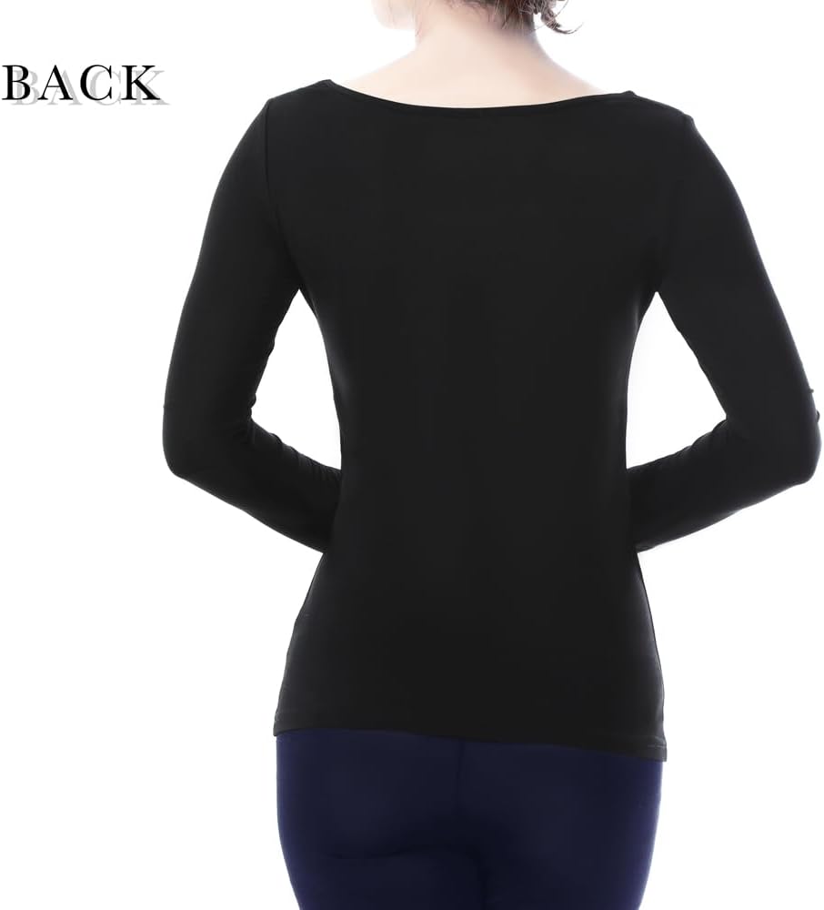 Amazon | シルク100% 長袖インナー [M/L/LL/3L] 薄手 温活 肌着 保温