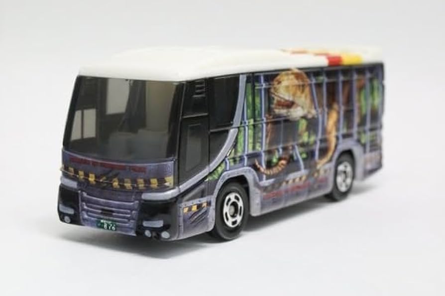 Amazon.co.jp: トミカ 京福バス 恐竜号 福井県立恐竜博物館 日野