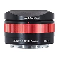 Amazon.co.jp: SG-image AF 25mm F1.8 II APS-C Eマウント ソニーE互換