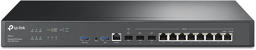 Amazon.co.jp: TP-Link ER8411 Omada VPNルーター avec 10Gポート