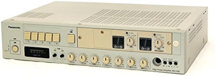 Amazon.co.jp: パナソニック ハイパワーアンプ 30W WA-H30 : 家電＆カメラ