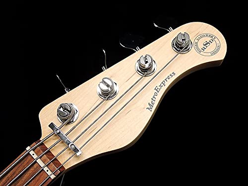 Amazon | Sadowsky ME21 VJ4 MORADO Solid Black High Polish エレキ