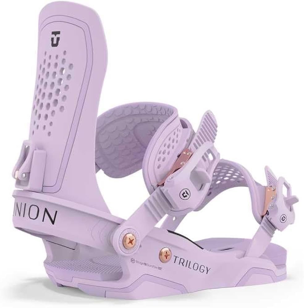 Amazon.com : Union Trilogy Womens Snowboard Bindings, L, Lilac
