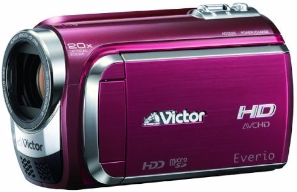 Amazon | JVCケンウッド ビクター 60GBハードディスクムービー レッド