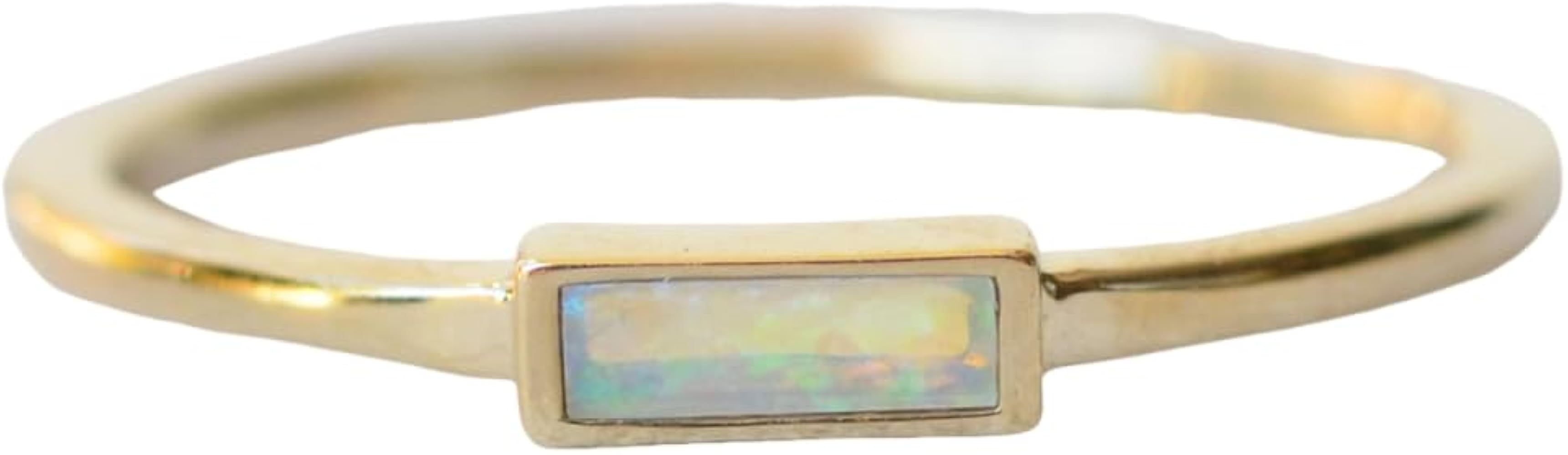 Amazon.co.jp: [ソーイ] オパール リング (K10 / 13号/ゴールド) 上品