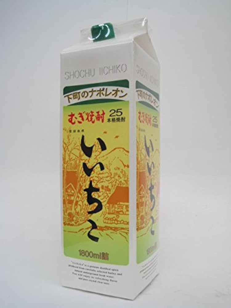 Amazon.co.jp: 三和酒類 いいちこ 25度 麦焼酎 紙パック 25度 1800ml
