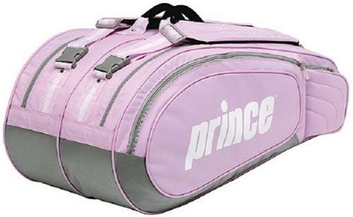 Amazon | prince(プリンス) ラケットバッグ 6本入り 000 ピンク SP662