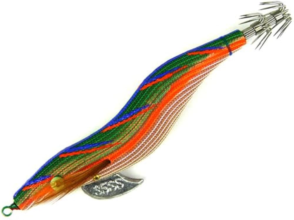 Amazon | 林釣漁具製作所 餌木猿 3.5号 スーパーシャロー ＃若葉 赤