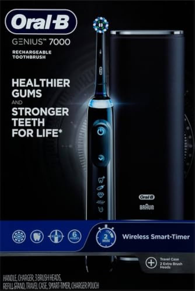 Escova de dentes elétrica, escova de dentes recarregável Oral-B