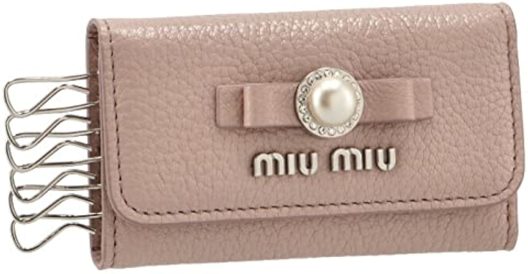 Amazon | MIUMIU(ミュウミュウ) キーケース 6連 マドラスパール 6連