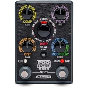 Amazon.co.jp: マルチエフェクター - ベースエフェクター: 楽器・音響機器