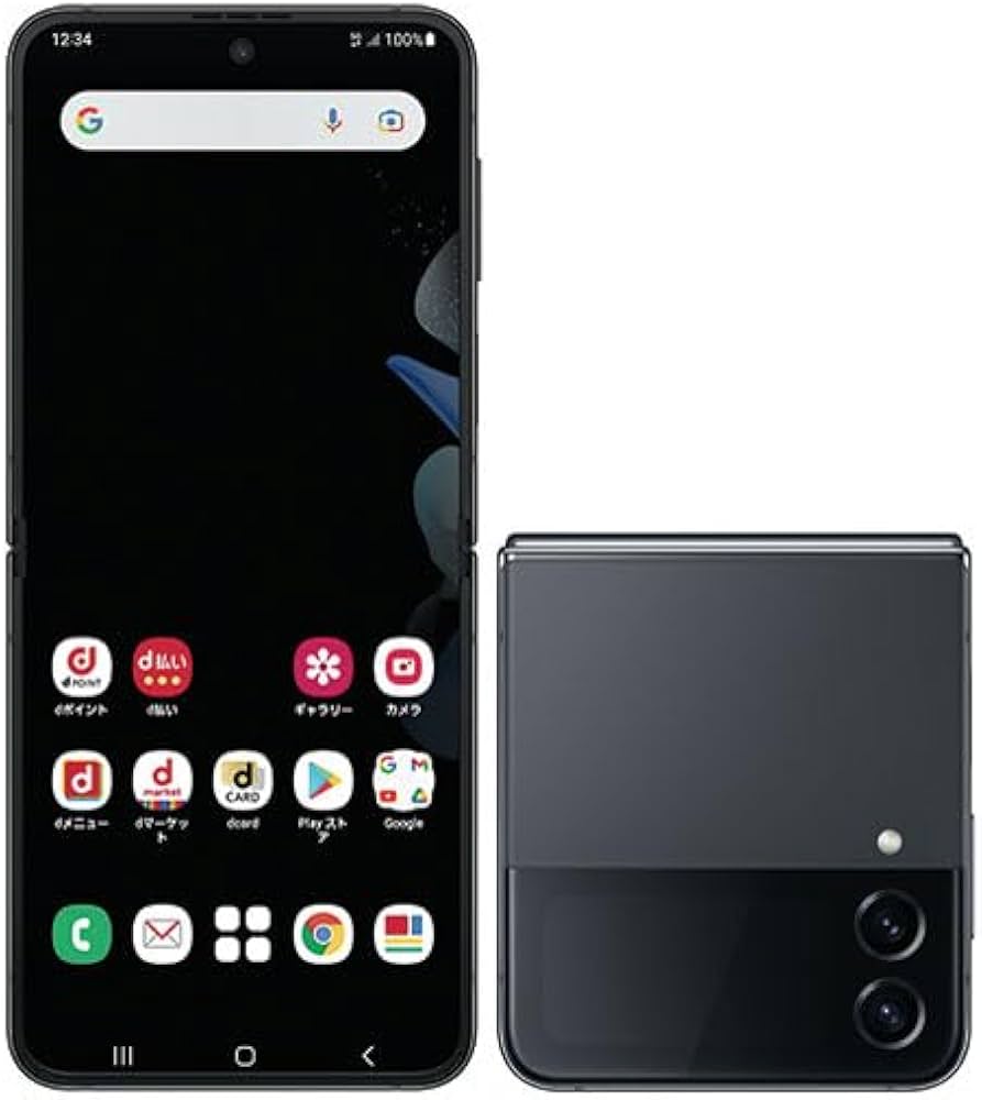 Amazon | 【整備済み品】 Samsung Galaxy Z Flip4 OS種類：Android 12