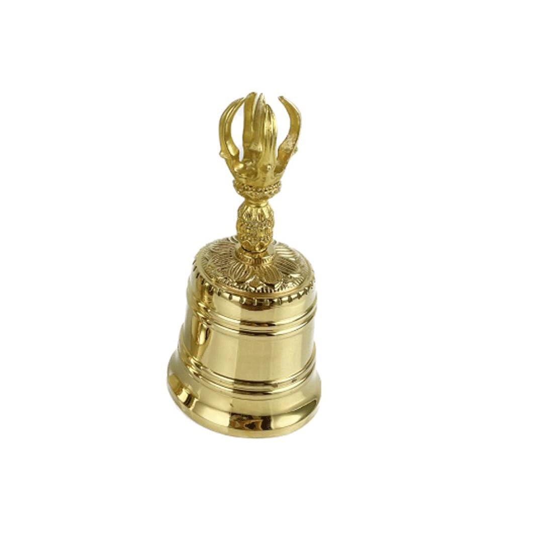 Amazon｜「真鍮製・金剛鈴」五鈷鈴 密教で使われる仏具 密教法具 寺院