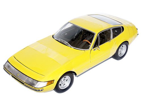 Amazon | 1/18 フェラーリ 365GTB/4 デイトナ '69 (イエロー) K08161Y