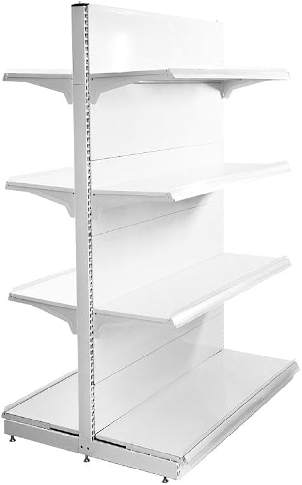 Amazon.co.jp: 【組立て簡単】楽棚 店舗用陳列ラック ゴンドラ什器 FOS