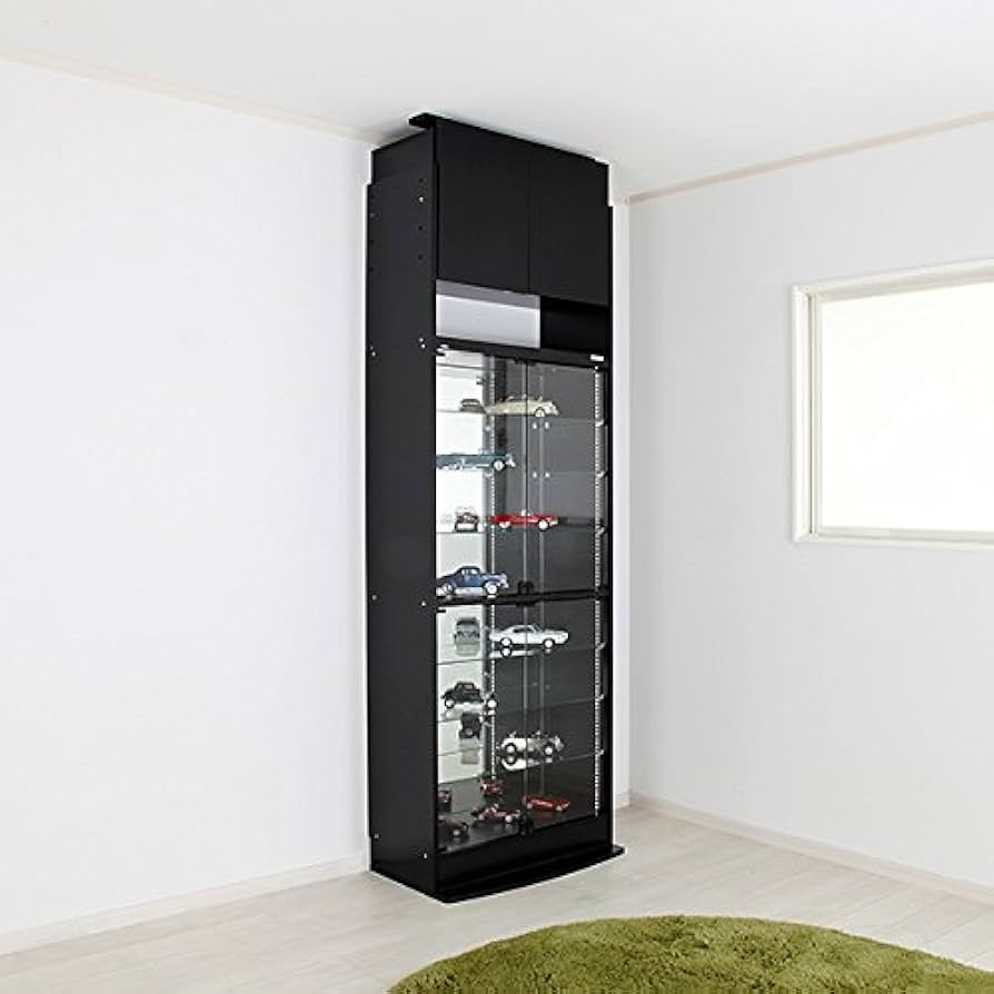 Amazon.co.jp: (JAJAN)[ 鍵付きコレクションケース ] フィギュアラック