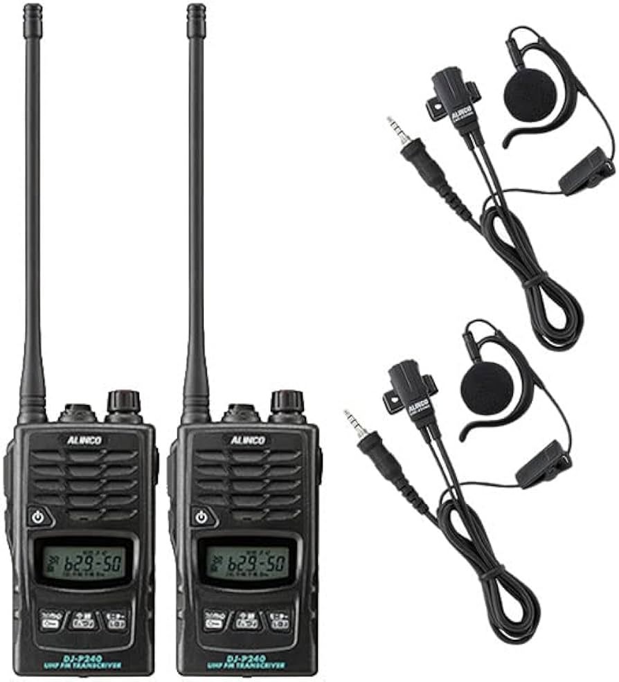 Amazon | アルインコ トランシーバー イヤホンマイク 2台セット DJ