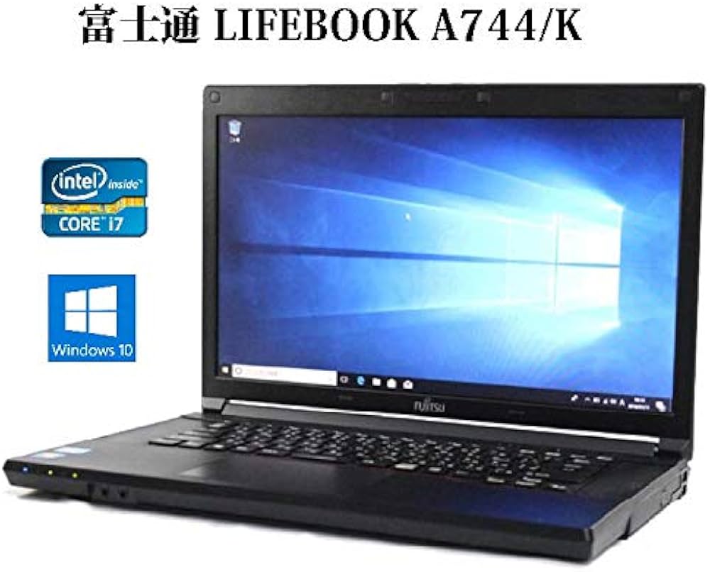 Amazon.co.jp: [Used] FUJITSU LIFEBOOK A744/K Core i7 8 GB 500 GB