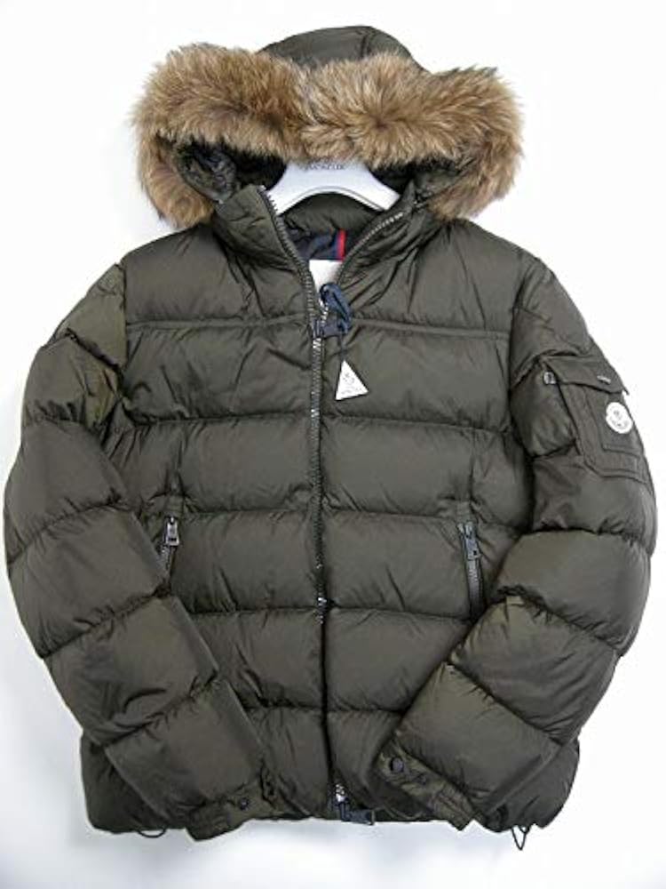 Amazon | [モンクレール] MARQUE マルク メンズ ファー付きダウン