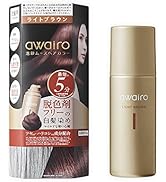 Amazon | awairo アワイロ | ムース ヘアカラー 白髪染め 【ライト