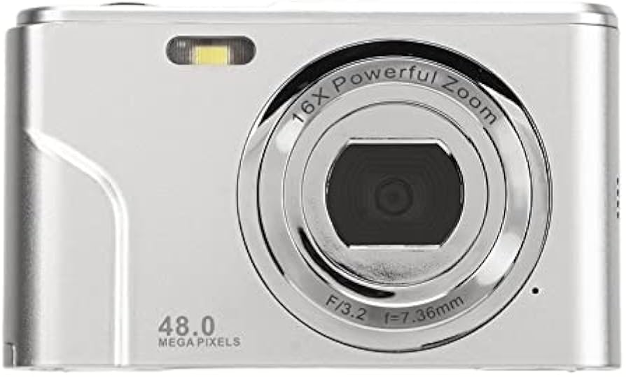 Amazon.com : 48MP Digital Camera 16X Zoom, 1080P, 2.4 Inch Display