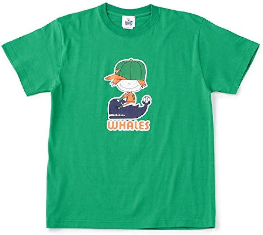 未開封 横浜大洋ホエールズ70th記念Tシャツ ネイビーXL クジラの