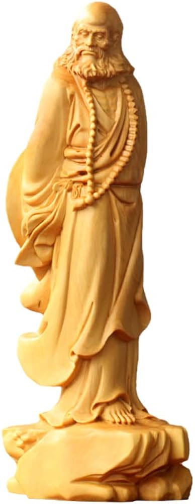 Amazon｜达摩祖师 仏教美術品 菩提達磨 達磨祖師 中国禅宗開祖 坐禅