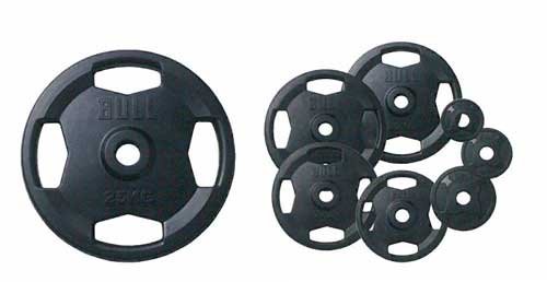 Amazon | BULL Φ50mmラバープレート20kg（2枚1組） BL