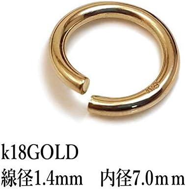 Amazon.co.jp: [dredline] svp-24 K18ゴールド gold 刻印付き 丸カン