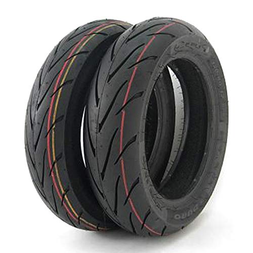 Amazon.co.jp: DURO タイヤ 2本セット [ DM1107A 100/90-12・120/80-12