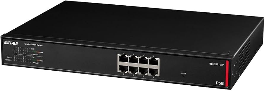 Amazon.co.jp: BS-GS2108P [法人向け レイヤー2 Giga PoEスマート