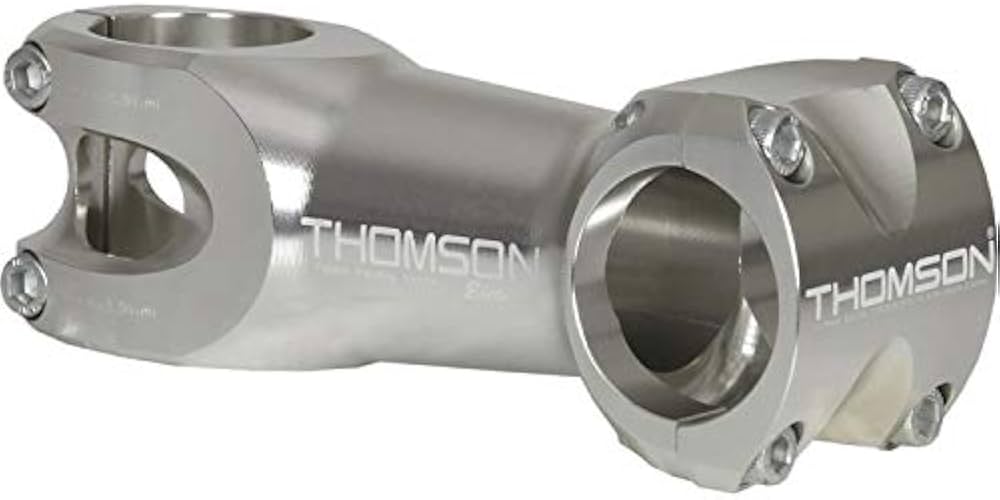 Amazon | Thomson Elite X4 Stem-Silver, 31.8x80mm, 0 deg.(並行輸入