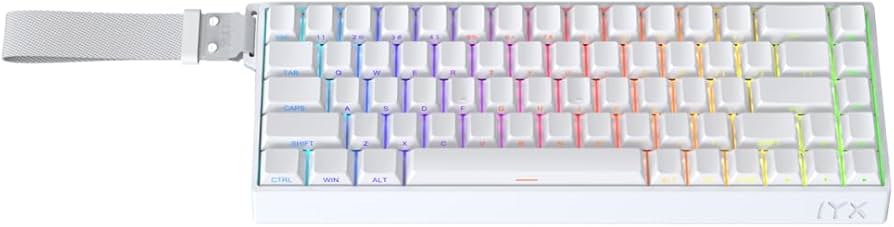 Amazon.co.jp: IYX MU68 Pro ホワイト ラピッドトリガー ゲーミング