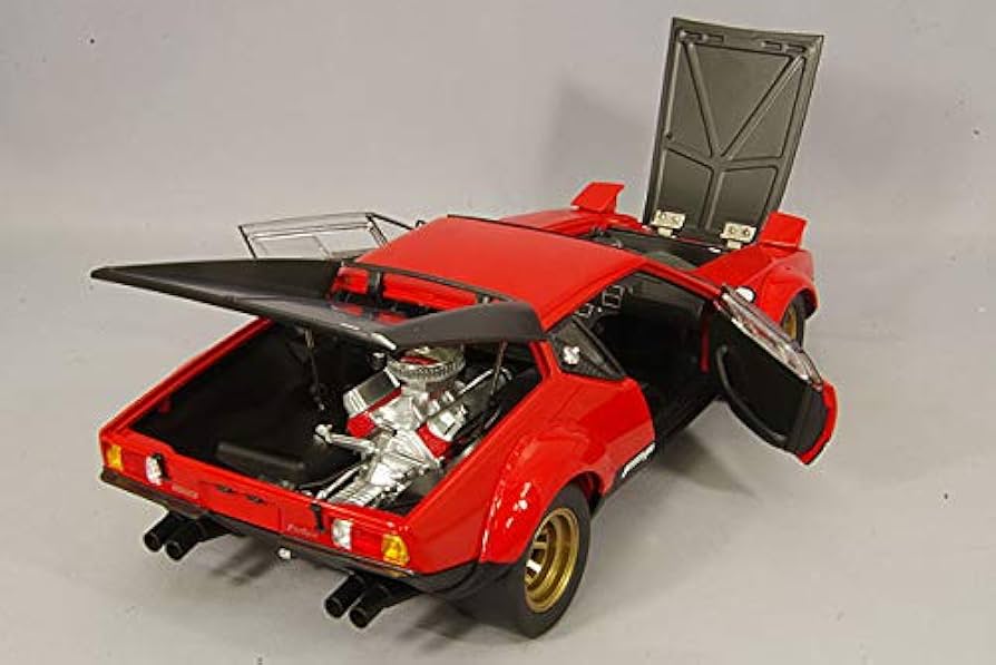 Amazon | 京商オリジナル 1/18 デ・トマソ パンテーラ GT4 レッド