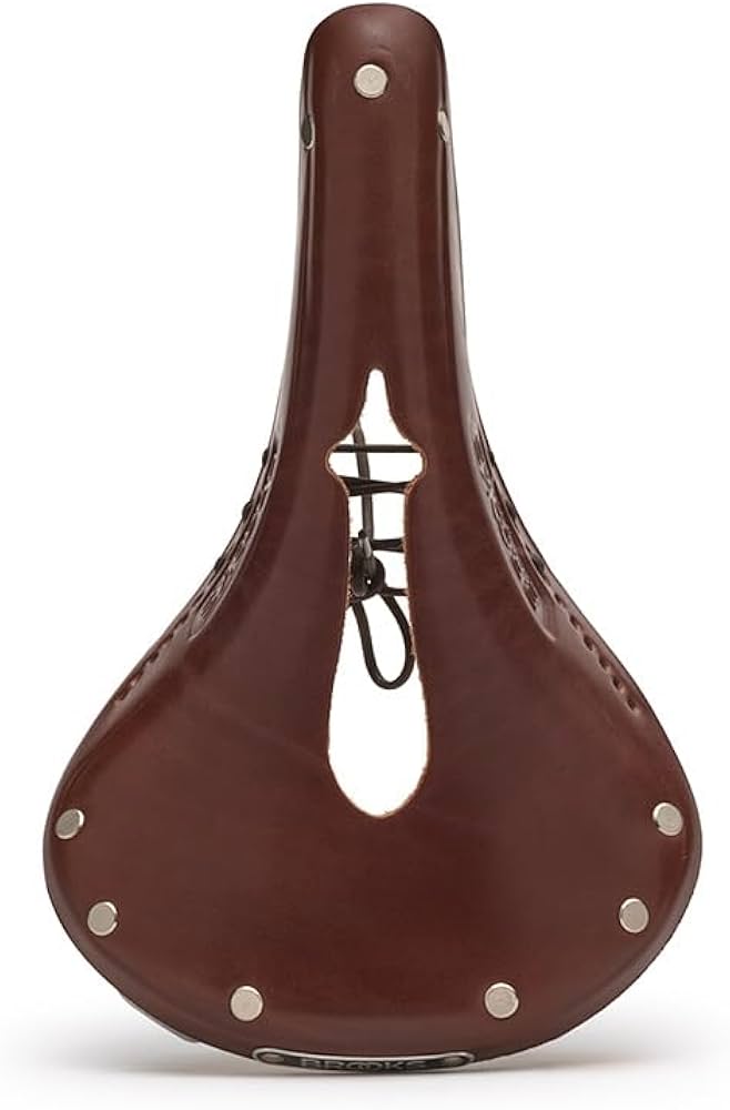 Amazon | BROOKS(ブルックス) レザーサドル 穴空け加工を施した伝統の