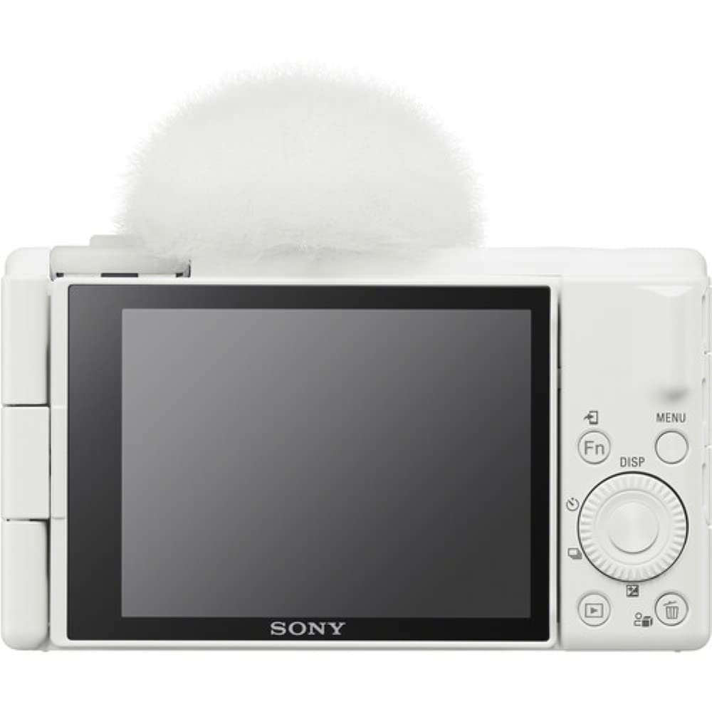 Amazon.com : Sony ZV-1F Vlogging Camera | White Bundle with 64GB