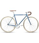 Amazon | AVASTA ピストバイク 固定ギアバイク 街乗りスポーツ自転車