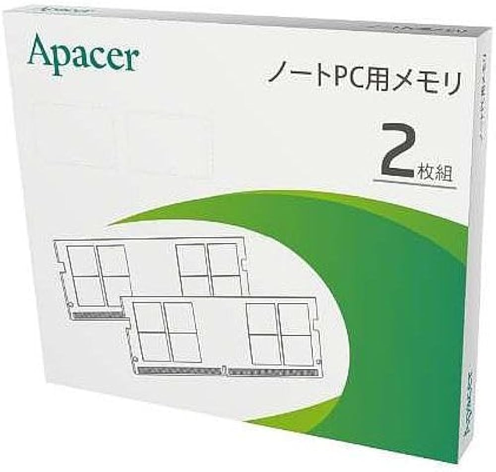 Amazon | APACER ノートPC用メモリ DDR4-3200 PC4-25600 32GB (16GB x