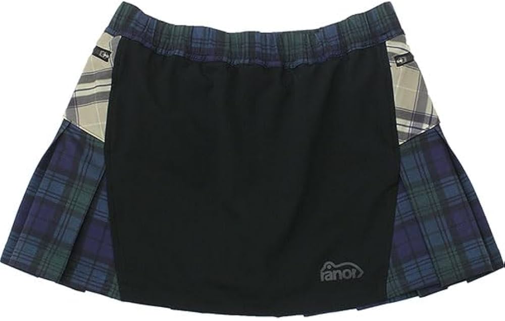Amazon.co.jp: ranor ラナー TARTAN CHECK CRAZY PLEATS SKIRT BLACK