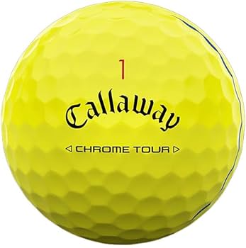 Amazon.co.jp: キャロウェイ（CALLAWAY） ゴルフボール CHROME TOUR