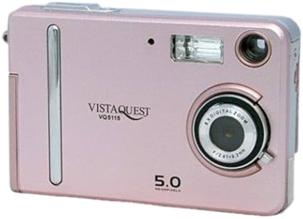 Amazon | VistaQuest VQ5115P 5メガピクセル デジタルカメラ(ピンク