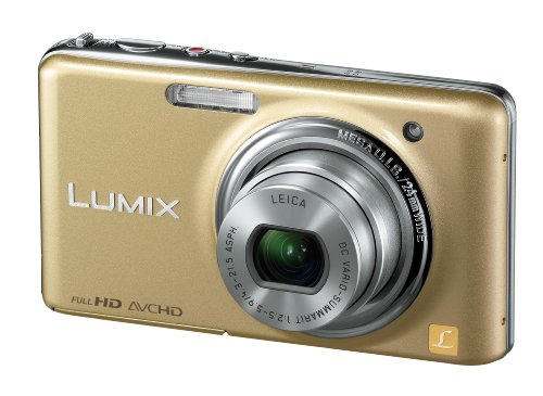 Amazon | パナソニック デジタルカメラ LUMIX FX77 レオパードゴールド