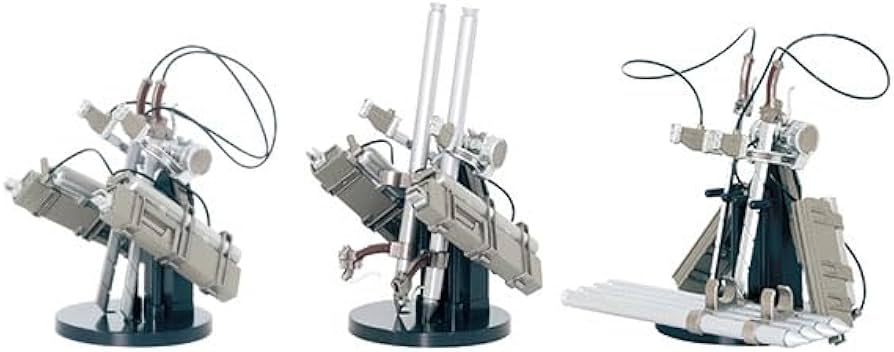 Amazon.co.jp: 進撃の巨人 1/12 立体機動装置1.5 4個入りBOX : おもちゃ