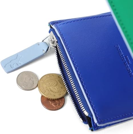 Amazon.co.jp: Maison Kitsune メゾンキツネ チラックスロゴ レザー 3