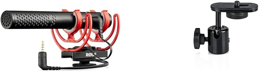 Amazon.com: Rode VideoMic NTG Camera Microphone and Gator