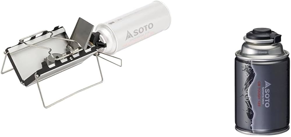 Amazon | 【セット買い】 ソト(SOTO) 日本製 シングルバーナー 超薄型